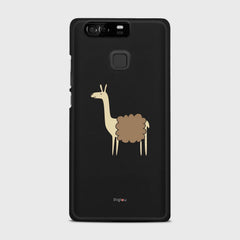 LLAMA Huawei P9 case - thin fit matte black (D87)