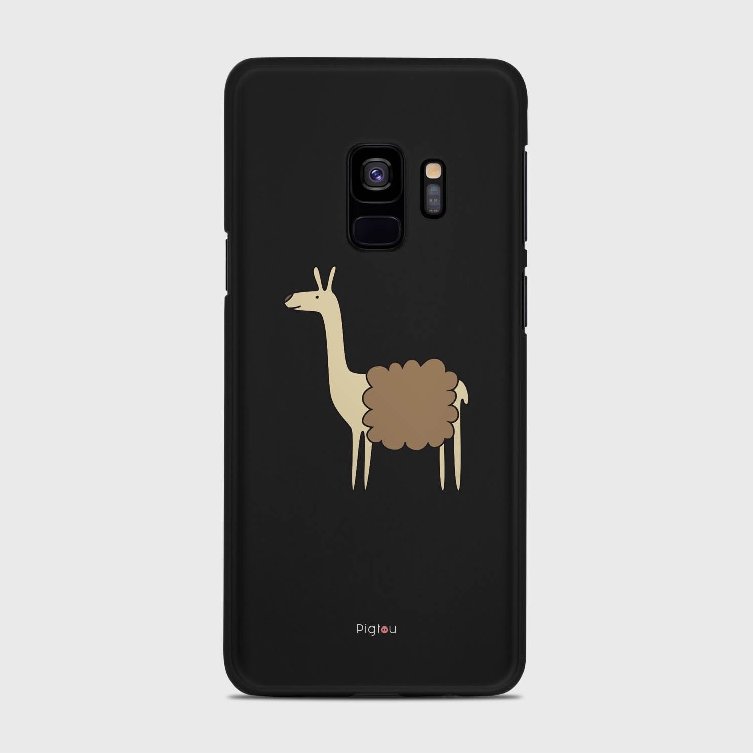 LLAMA Samsung Galaxy S9 case - thin fit matte black (D87)