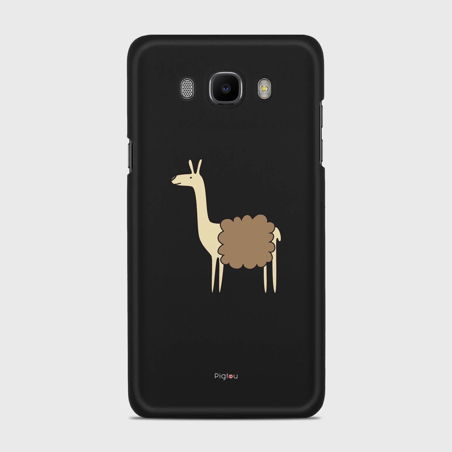 LLAMA Samsung Galaxy J7 (2016) case - thin fit matte black (D87)