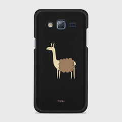 LLAMA Samsung Galaxy J3 (2016) case - thin fit matte black (D87)