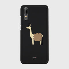 LLAMA Huawei P20 case - thin fit matte black (D87)
