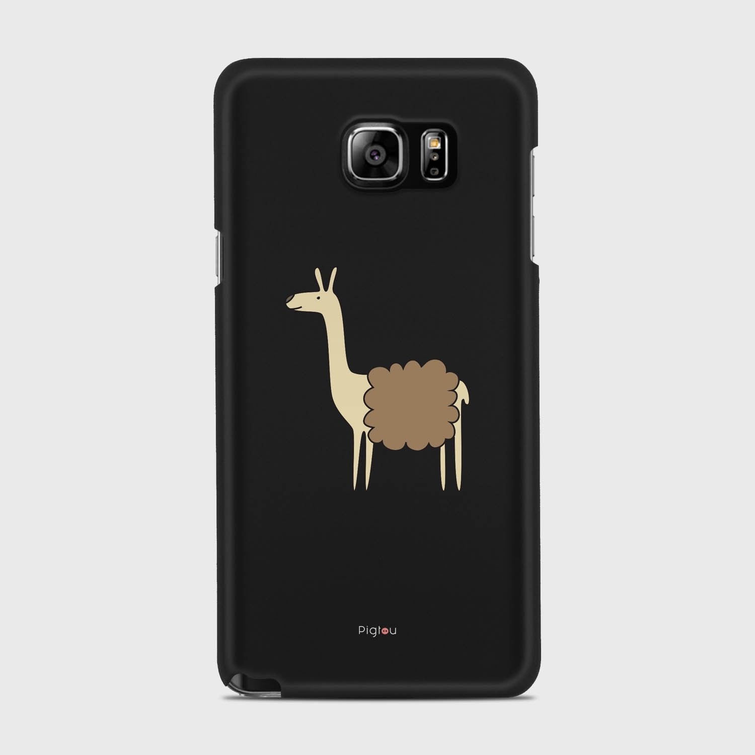 LLAMA Samsung Galaxy Note 5 case - thin fit matte black (D87)