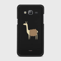 LLAMA Samsung Galaxy J5 (2015) case - thin fit matte black (D87)