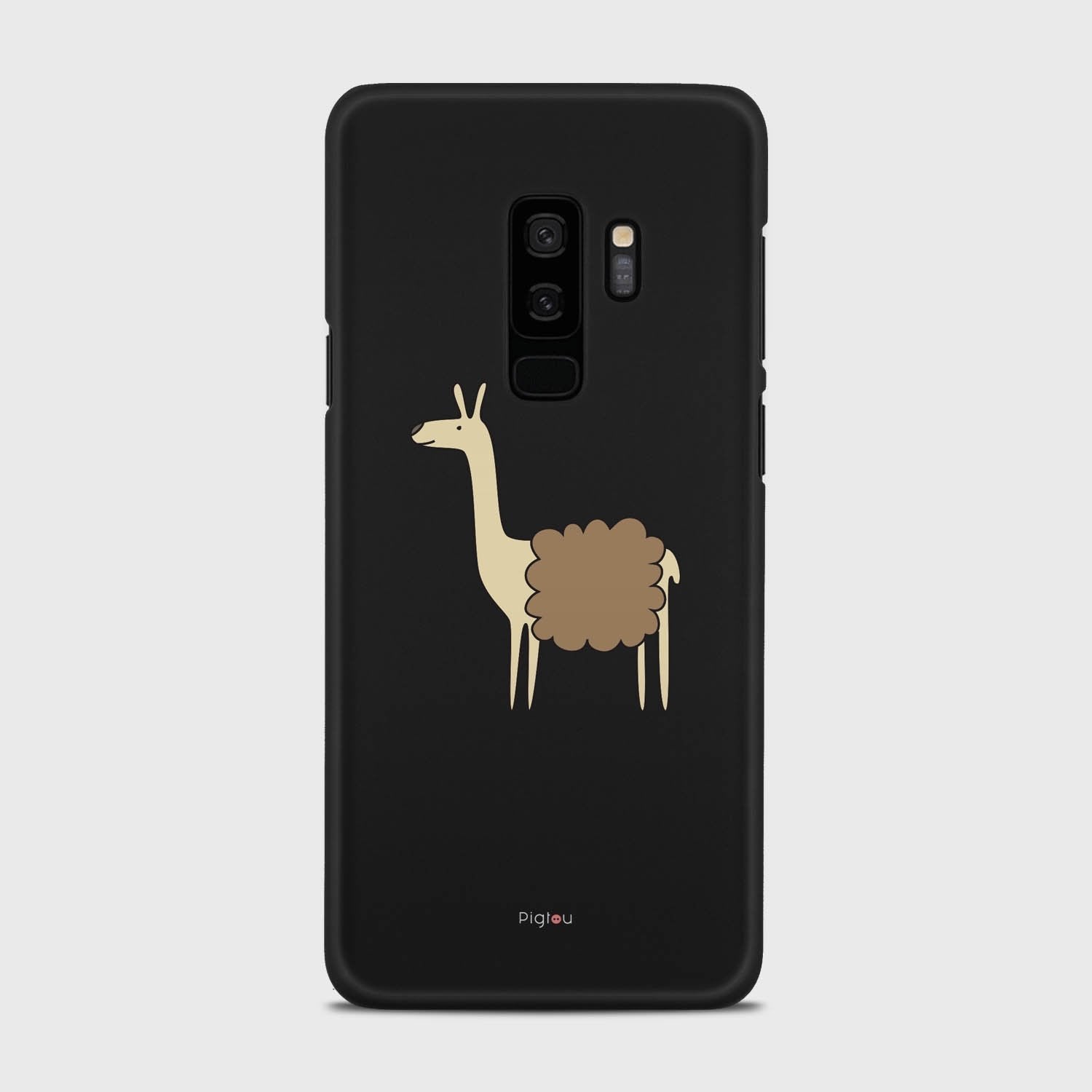LLAMA Samsung Galaxy S9 Plus case - thin fit matte black (D87)