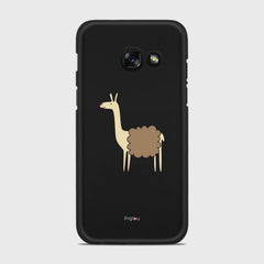 LLAMA Samsung Galaxy A3 (2017) case - thin fit matte black (D87)