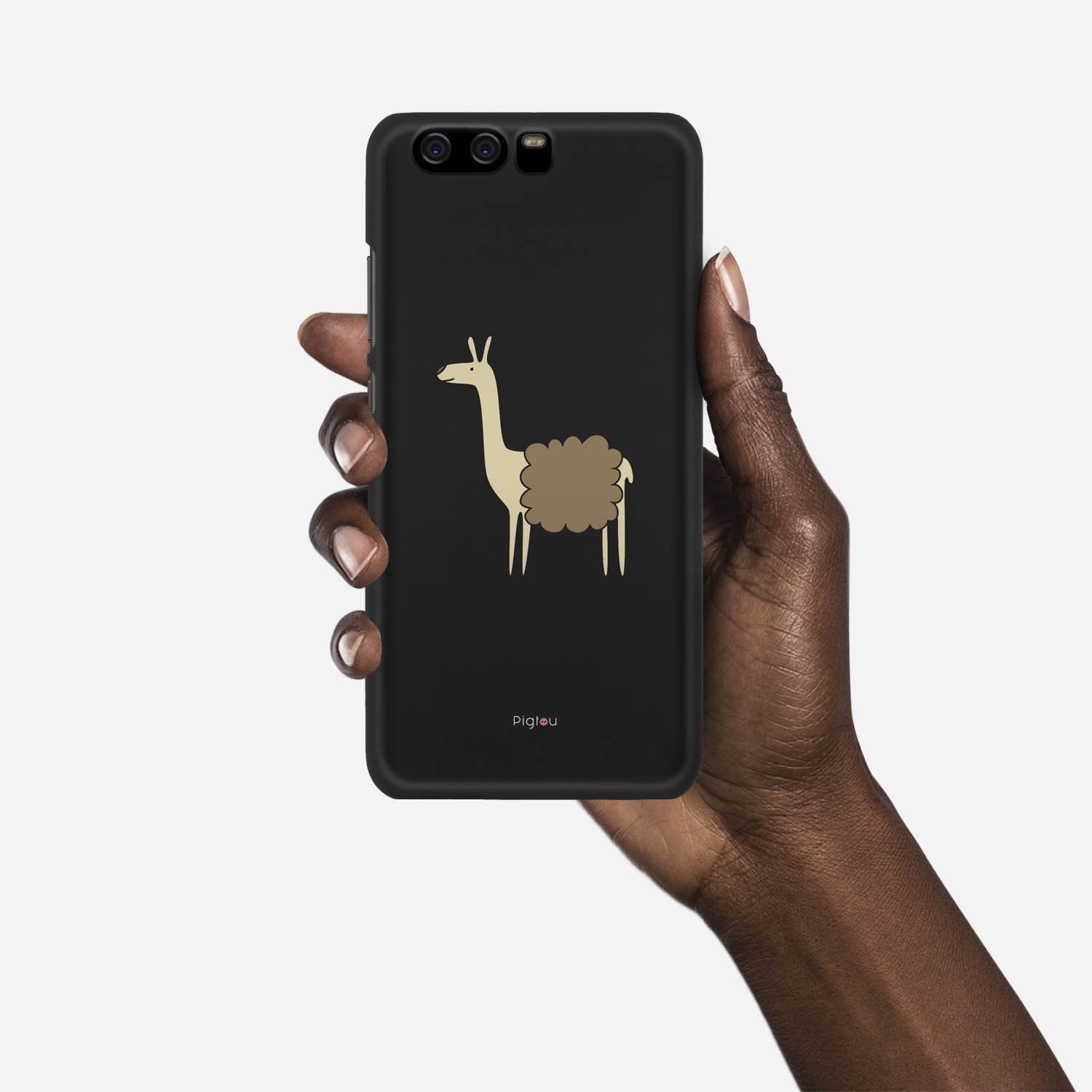 LLAMA Huawei P10 case - thin fit matte black (D87)