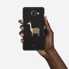 LLAMA Samsung Galaxy A5 (2016) case - thin fit matte black (D87)