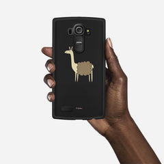 LLAMA LG G4 case - thin fit matte black (D87)