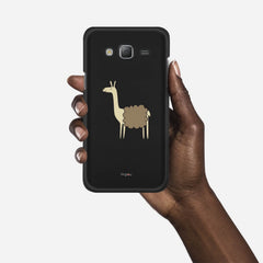 LLAMA Samsung Galaxy J5 (2015) case - thin fit matte black (D87)