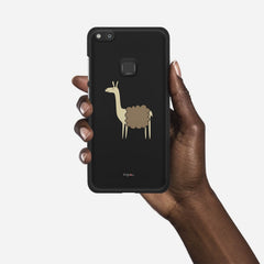 LLAMA Huawei P10 Lite case - thin fit matte black (D87)