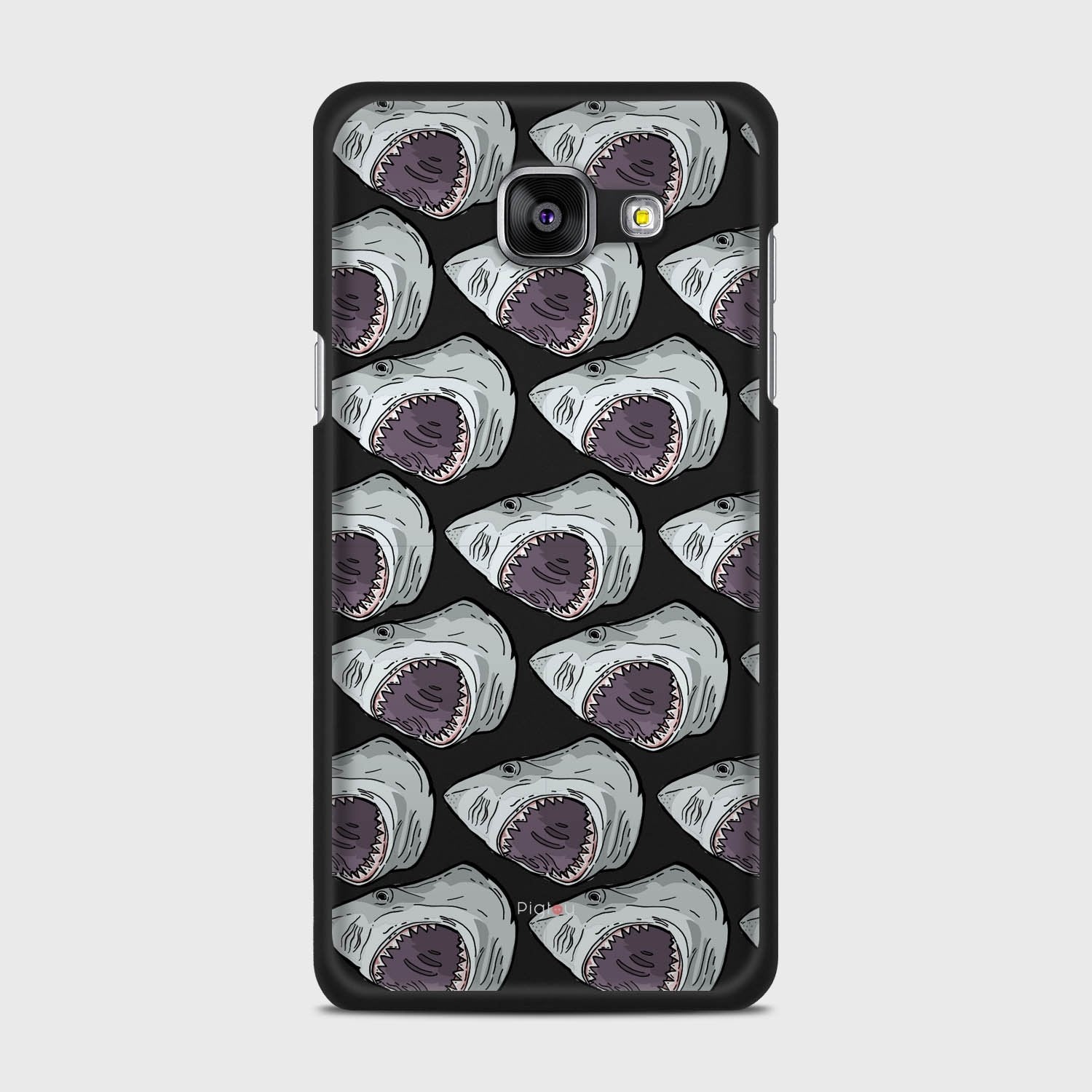 SHARK ATTACK Samsung Galaxy A5 (2016) case - thin fit matte black (D88)