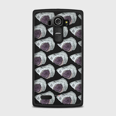 SHARK ATTACK LG G4 case - thin fit matte black (D88)