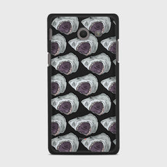 SHARK ATTACK Samsung Galaxy J5 (2017) Verizon case - thin fit matte black (D88)