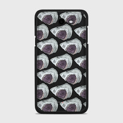 SHARK ATTACK Samsung Galaxy J7 (2017) Verizon case - thin fit matte black (D88)