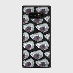 SHARK ATTACK Samsung Galaxy Note 8 case - thin fit matte black (D88)