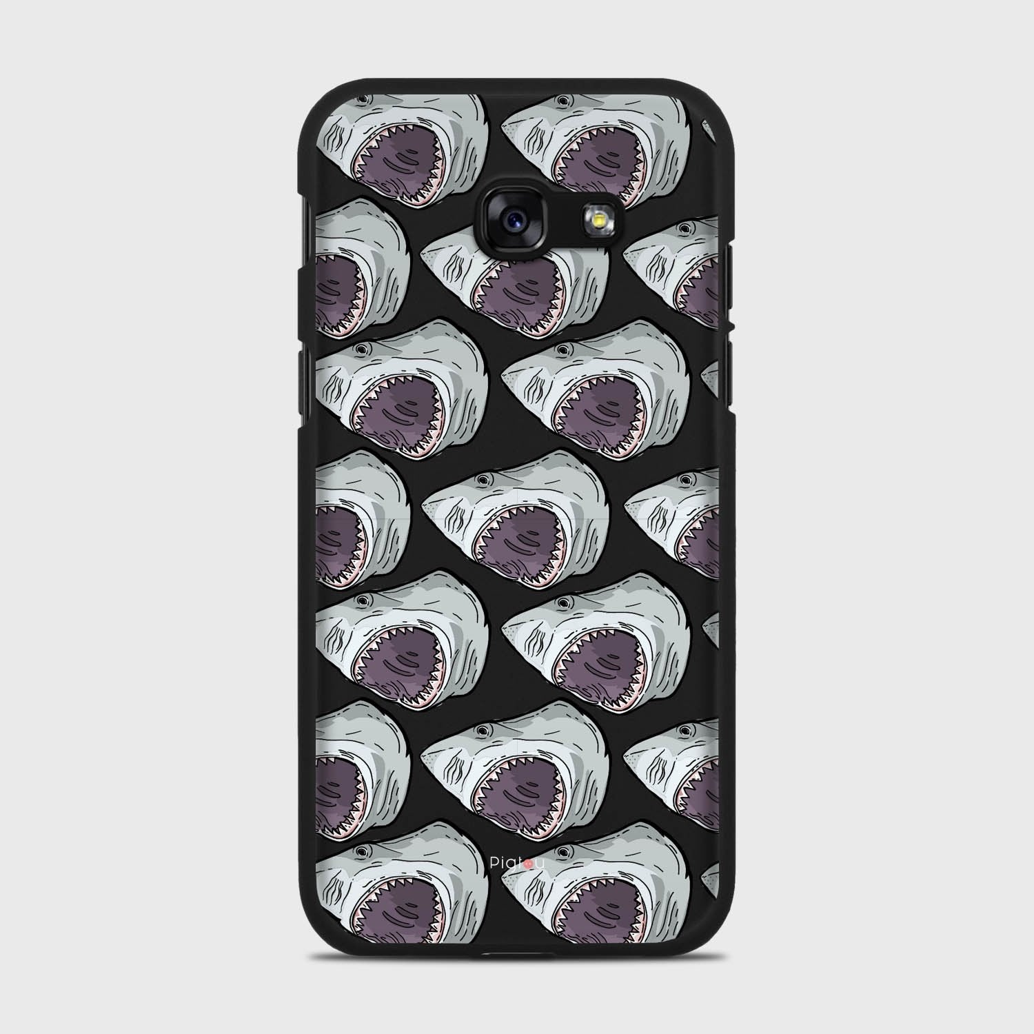 SHARK ATTACK Samsung Galaxy A5 (2017) case - thin fit matte black (D88)