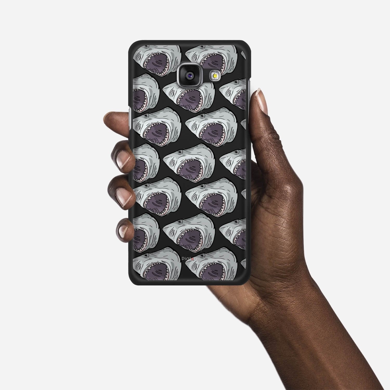 SHARK ATTACK Samsung Galaxy A5 (2016) case - thin fit matte black (D88)