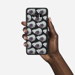 SHARK ATTACK Samsung Galaxy S8 case - thin fit matte black (D88)