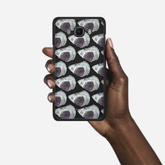 SHARK ATTACK Samsung Galaxy J7 (2016) case - thin fit matte black (D88)