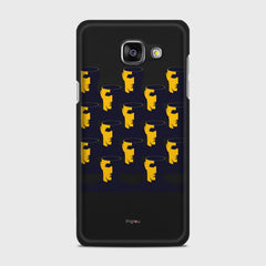 NO BRAIN CROWD Samsung Galaxy A5 (2016) case - thin fit matte black (D89)