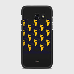 NO BRAIN CROWD Samsung Galaxy A3 (2017) case - thin fit matte black (D89)