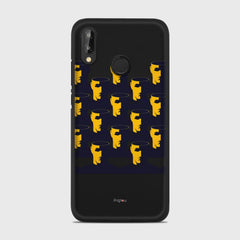 NO BRAIN CROWD Huawei P20 Lite case - thin fit matte black (D89)