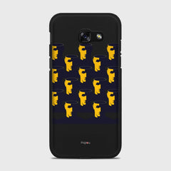 NO BRAIN CROWD Samsung Galaxy A5 (2017) case - thin fit matte black (D89)