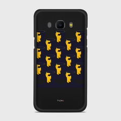 NO BRAIN CROWD Samsung Galaxy J5 (2016) case - thin fit matte black (D89)