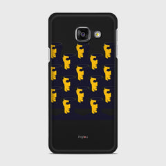 NO BRAIN CROWD Samsung Galaxy A3 (2016) case - thin fit matte black (D89)