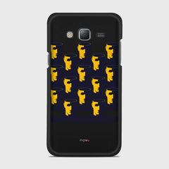 NO BRAIN CROWD Samsung Galaxy J5 (2015) case - thin fit matte black (D89)