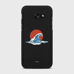 KANAGAWA WAVE Samsung Galaxy A5 (2017) case - thin fit matte black (D90)