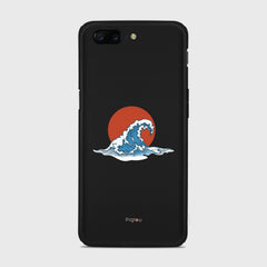 KANAGAWA WAVE Samsung Galaxy A3 (2015) case - thin fit matte black (D90)