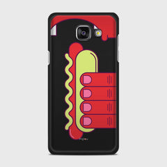 HOT DOG Samsung Galaxy A5 (2016) case - thin fit matte black (D91)