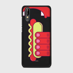 HOT DOG Huawei P20 case - thin fit matte black (D91)