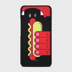 HOT DOG HTC U11 case - thin fit matte black (D91)
