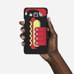 HOT DOG Samsung Galaxy A3 (2015) case - thin fit matte black (D91)