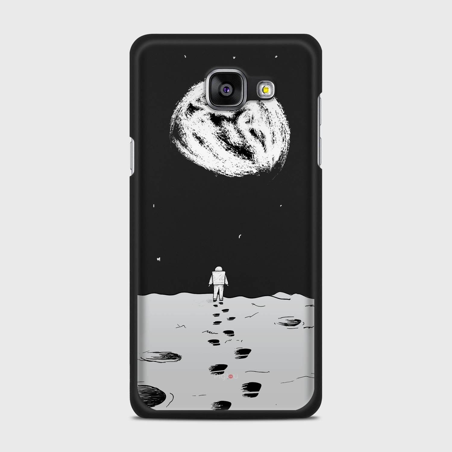 MOON WALK Samsung Galaxy A5 (2016) case - thin fit matte black (D92)