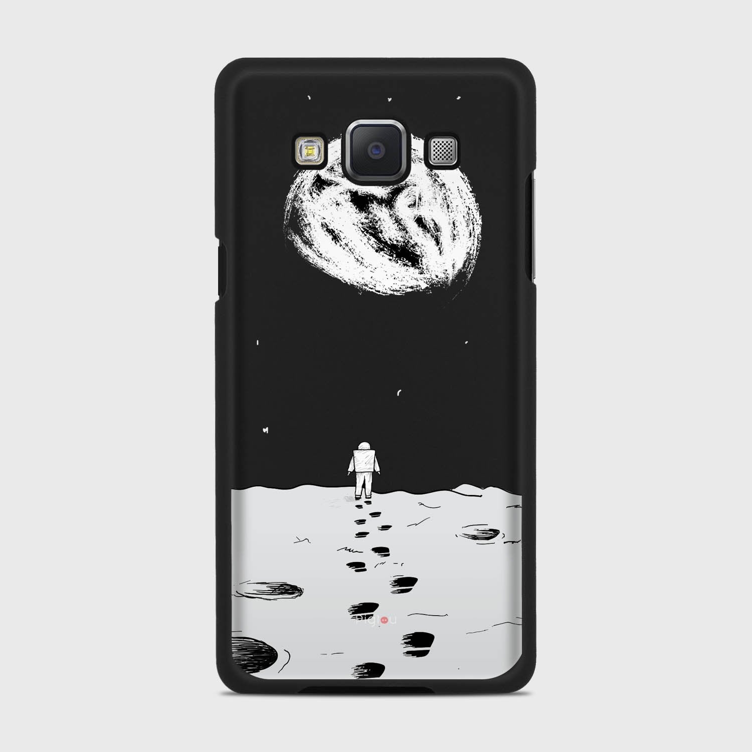 MOON WALK Samsung Galaxy A5 (2015) case - thin fit matte black (D92)