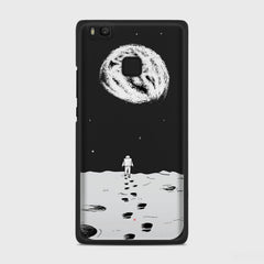 MOON WALK Huawei P9 Lite case - thin fit matte black (D92)