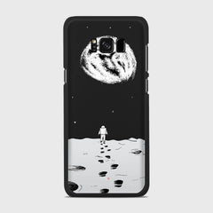 MOON WALK Samsung Galaxy S8 Plus case - thin fit matte black (D92)