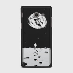 MOON WALK Samsung Galaxy J5 (2017) Verizon case - thin fit matte black (D92)