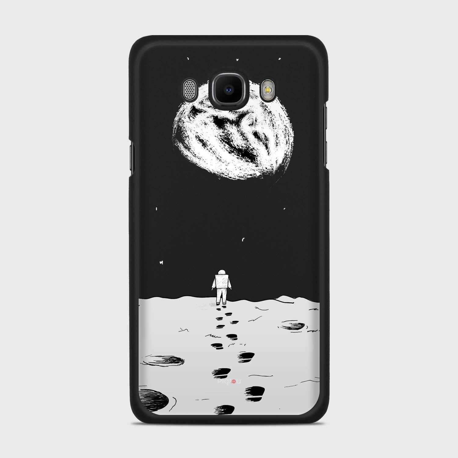 MOON WALK Samsung Galaxy J7 (2016) case - thin fit matte black (D92)