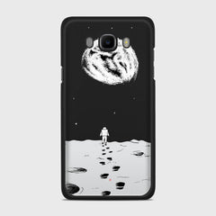 MOON WALK Samsung Galaxy J7 (2016) case - thin fit matte black (D92)