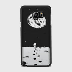 MOON WALK Samsung Galaxy Note 5 case - thin fit matte black (D92)