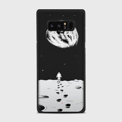 MOON WALK Samsung Galaxy Note 8 case - thin fit matte black (D92)