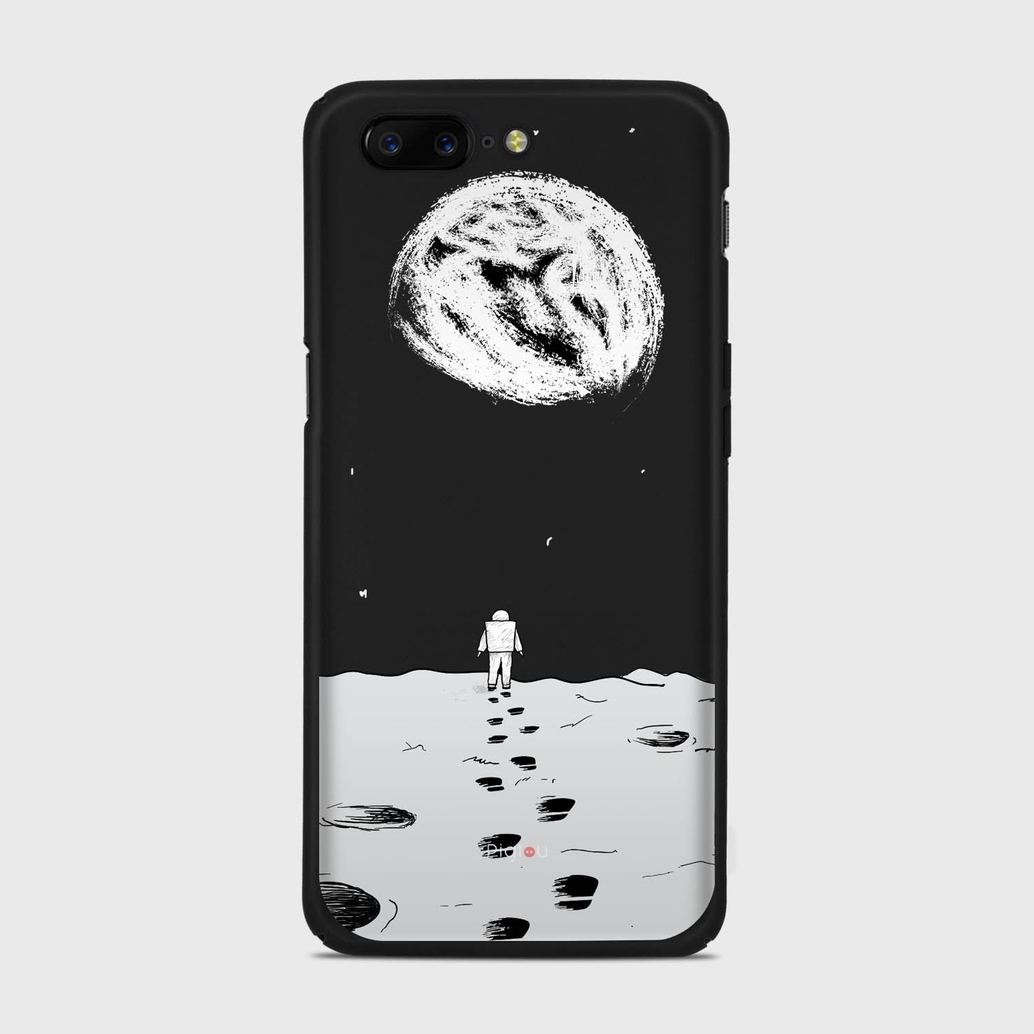 MOON WALK Samsung Galaxy A3 (2015) case - thin fit matte black (D92)