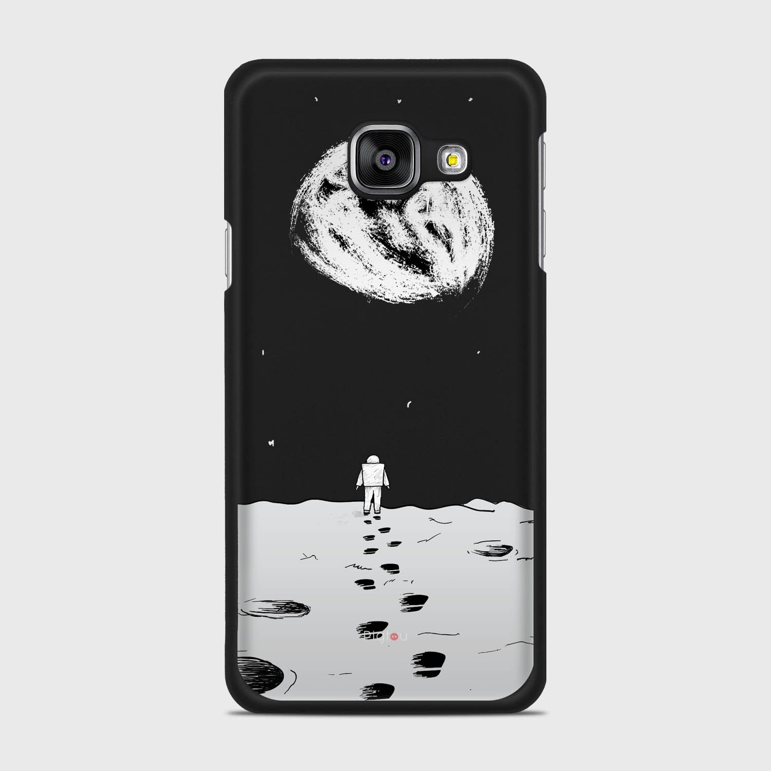 MOON WALK Samsung Galaxy A3 (2016) case - thin fit matte black (D92)