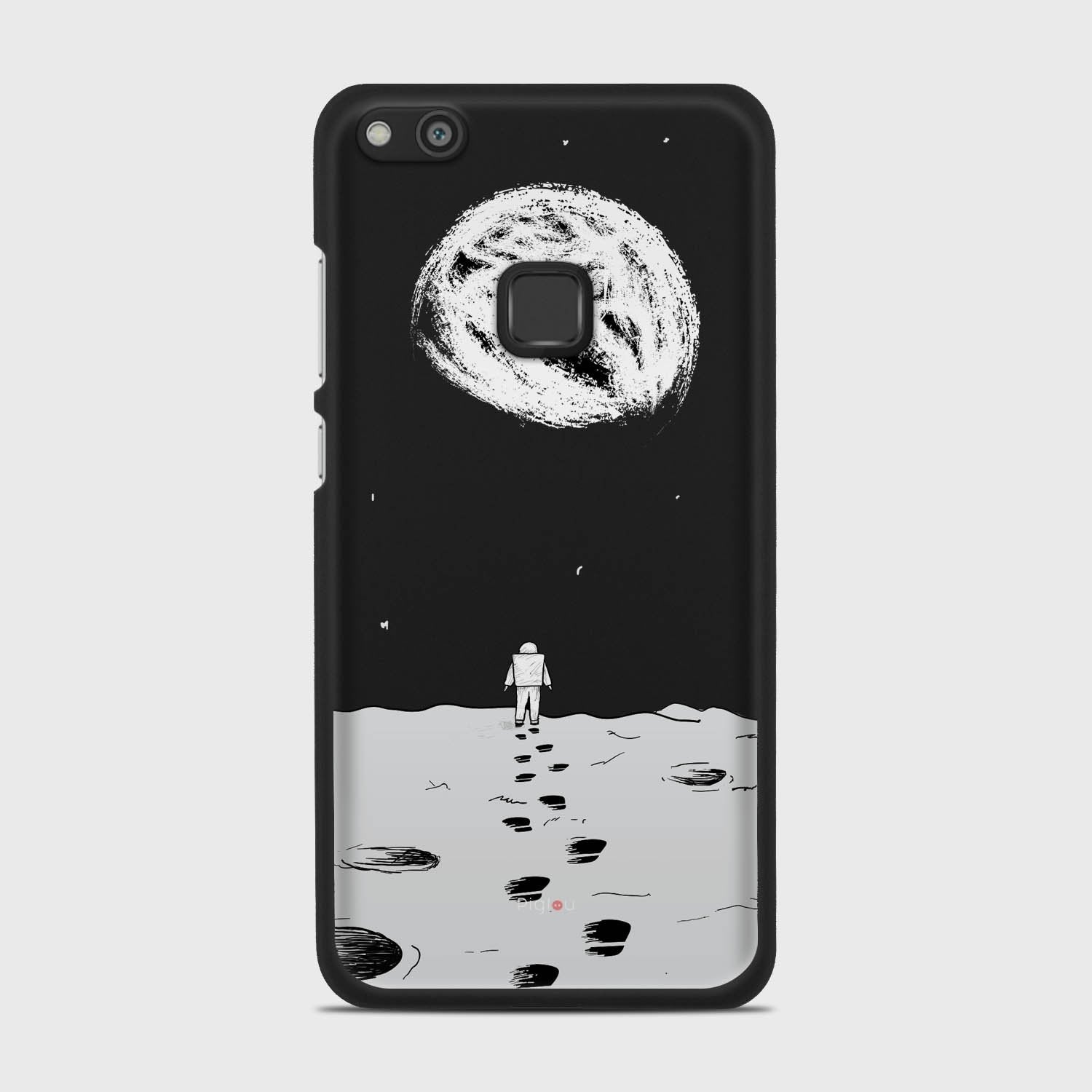 MOON WALK Huawei P10 Lite case - thin fit matte black (D92)