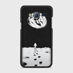 MOON WALK Samsung Galaxy J3 (2016) case - thin fit matte black (D92)