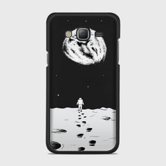 MOON WALK Samsung Galaxy J5 (2015) case - thin fit matte black (D92)